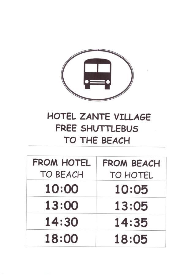 Zante Village Hotel Аліканас Екстер'єр фото